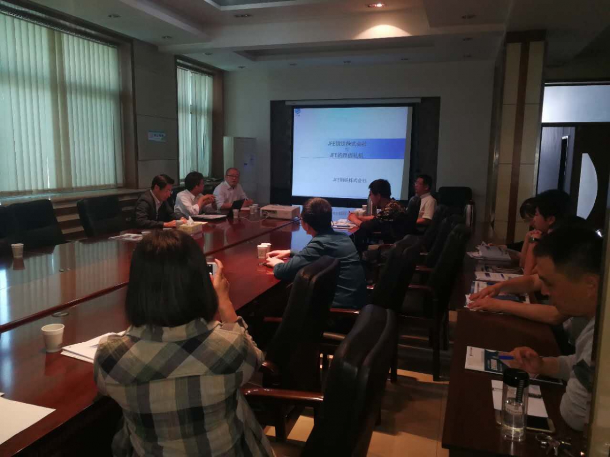 710公海和JFE的技术和市场团队访问煤矿机械设备制造厂6
